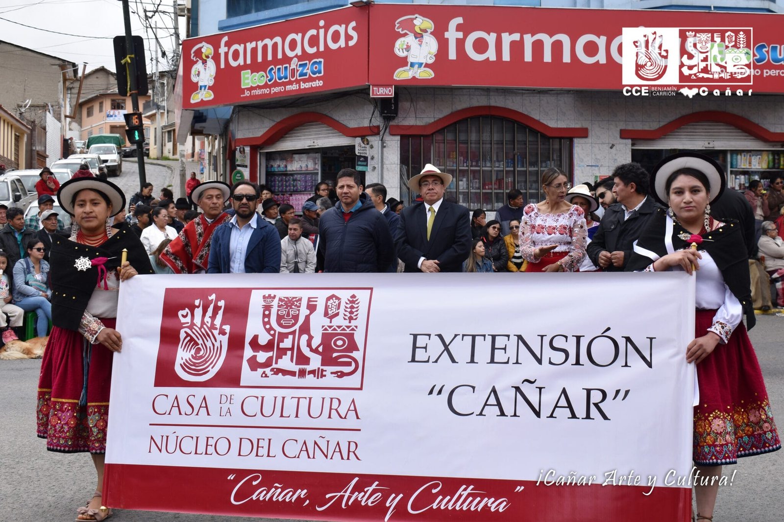 Desfile por los 24 años de Declaratoria de Cañar como Capital ...